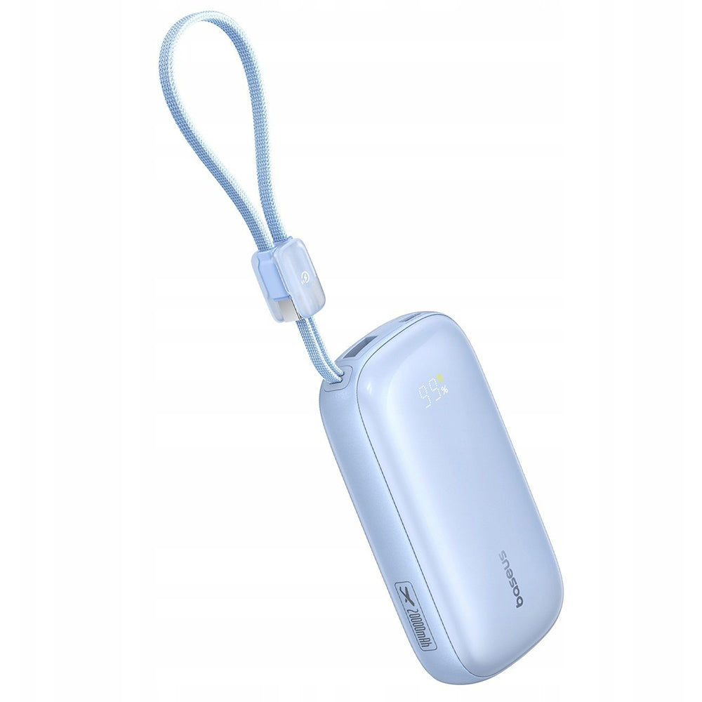 Външна батерия Baseus EnerFill FC21 Qpow 3 Ultra, 10000mAh, 45W, QC + PD, 1 x USB-A - 1 x USB-C, Синя E0027Q03