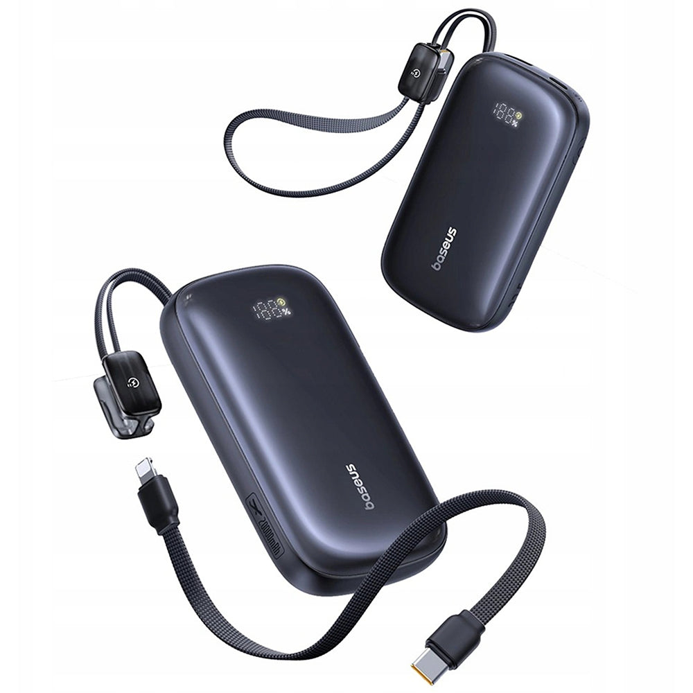 Външна батерия Baseus EnerFill FC21 Qpow 3 Ultra, 20000mAh, 22.5W, QC + PD, 1 x USB-A - 1 x USB-C, Черна E0027M00