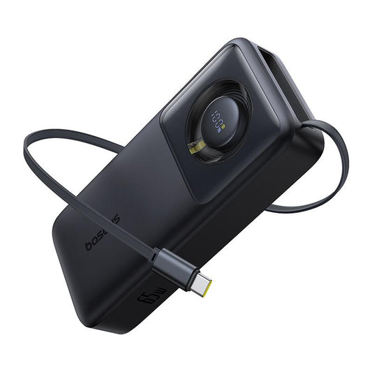Външна батерия Baseus Free2Pull, 20000mAh, 65W, PD, 1 x USB-C, Черна P10073700123-00