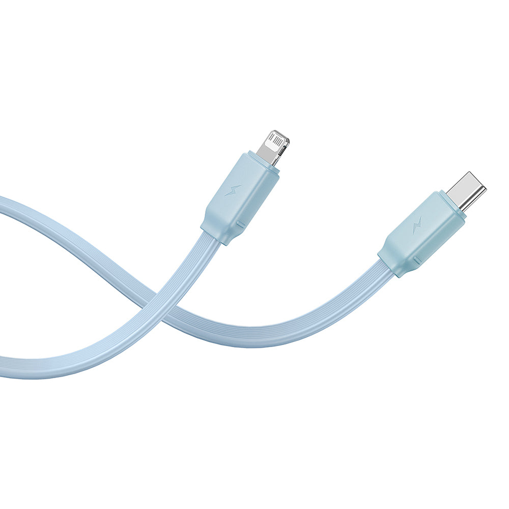 Външна батерия Baseus Qpow Pro+, 20000mAh, 22.5W, QC + PD, 1 x Lightning - 1 x USB-A - 2 x USB-C, Синя P10055002313-00