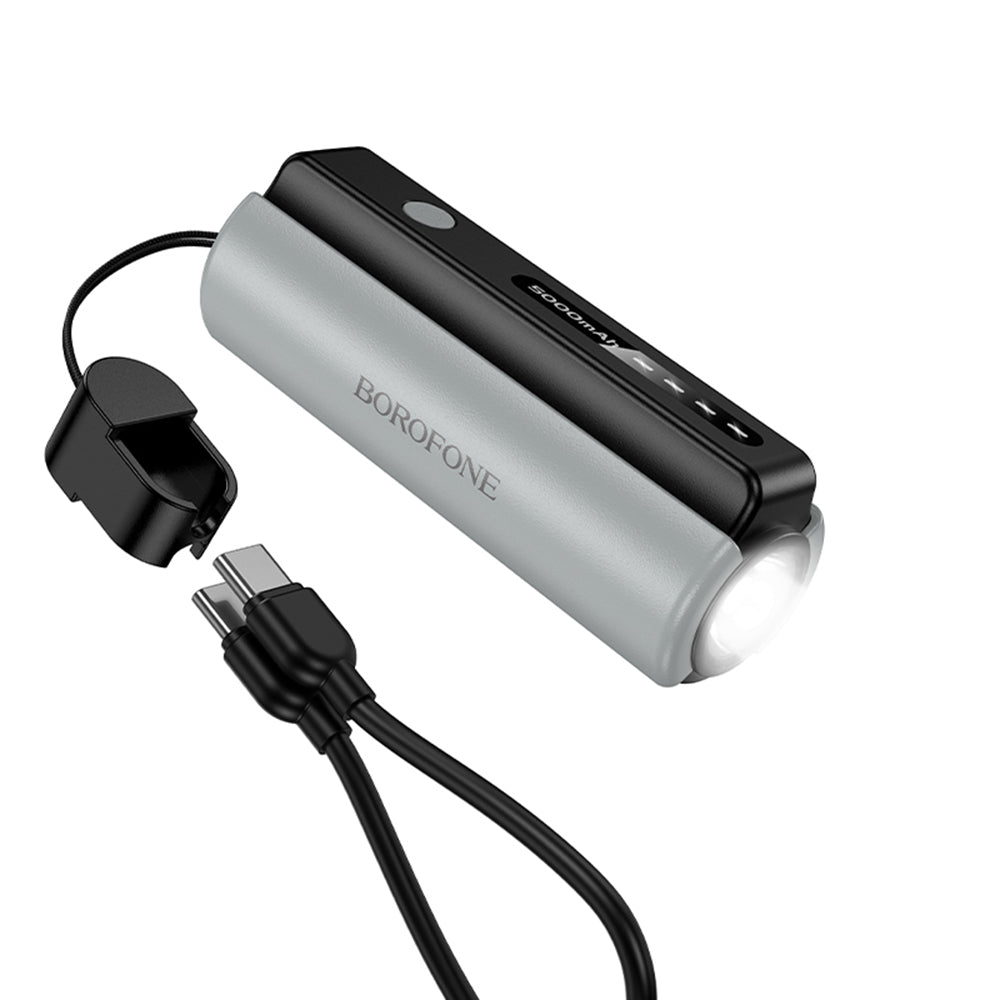 Външна батерия Borofone BJ87 Star, 5000mAh, 10W, 1 x USB-C, Сива