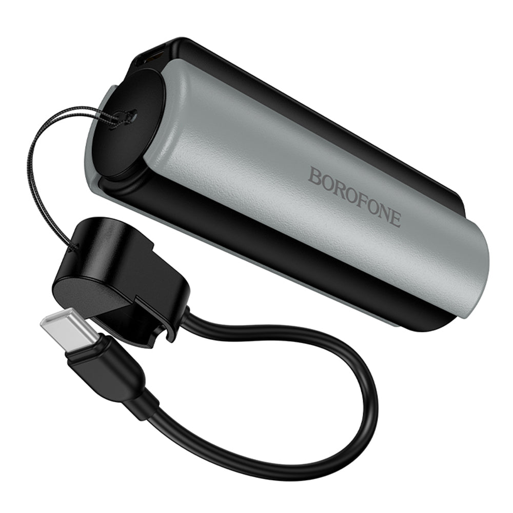 Външна батерия Borofone BJ87 Star, 5000mAh, 10W, 1 x USB-C, Сива