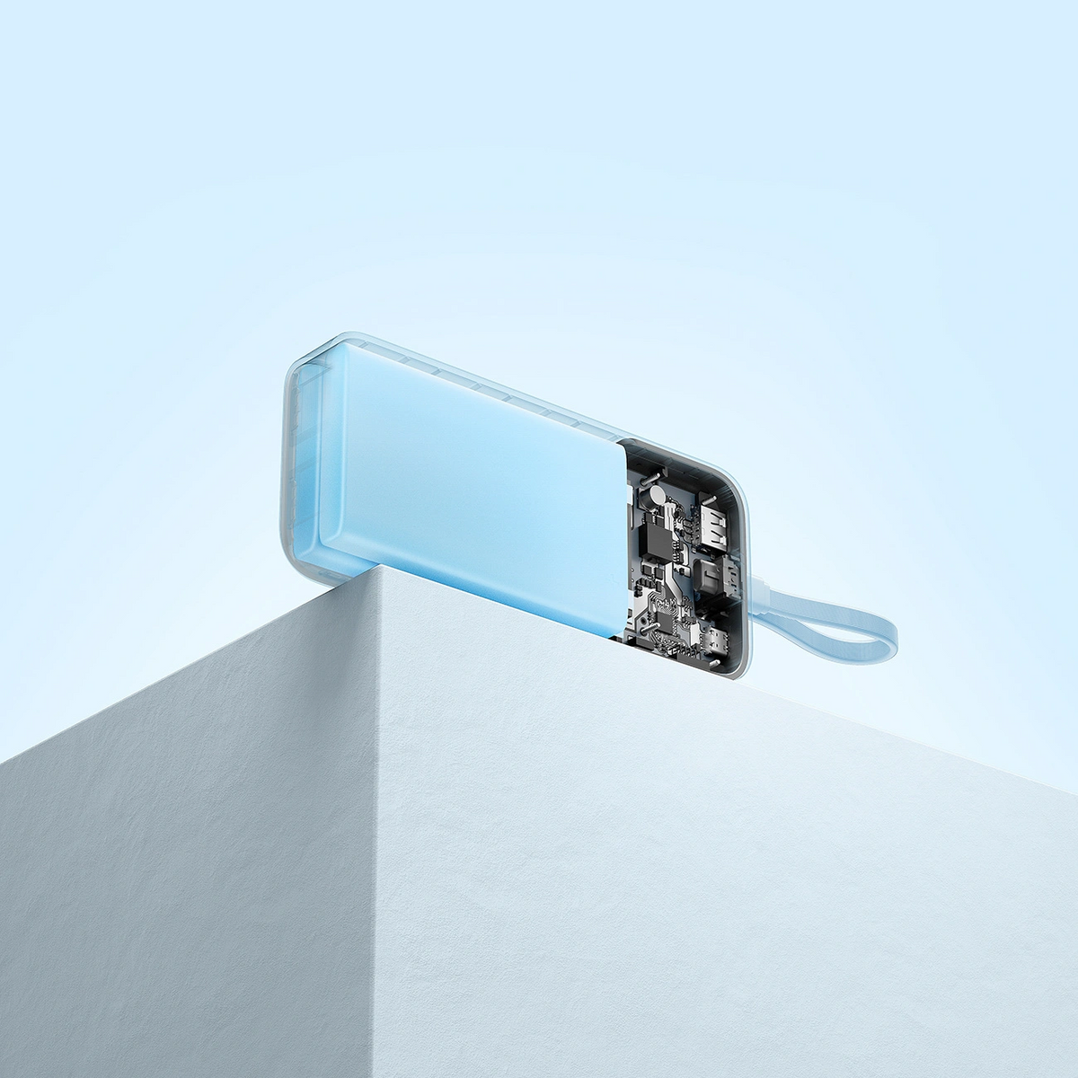 Външна батерия Cuktech LPB200N, 20000mAh, 40W, QC + PD, 1 x USB-A - 2 x USB-C, Черна CUKL200NMXGR