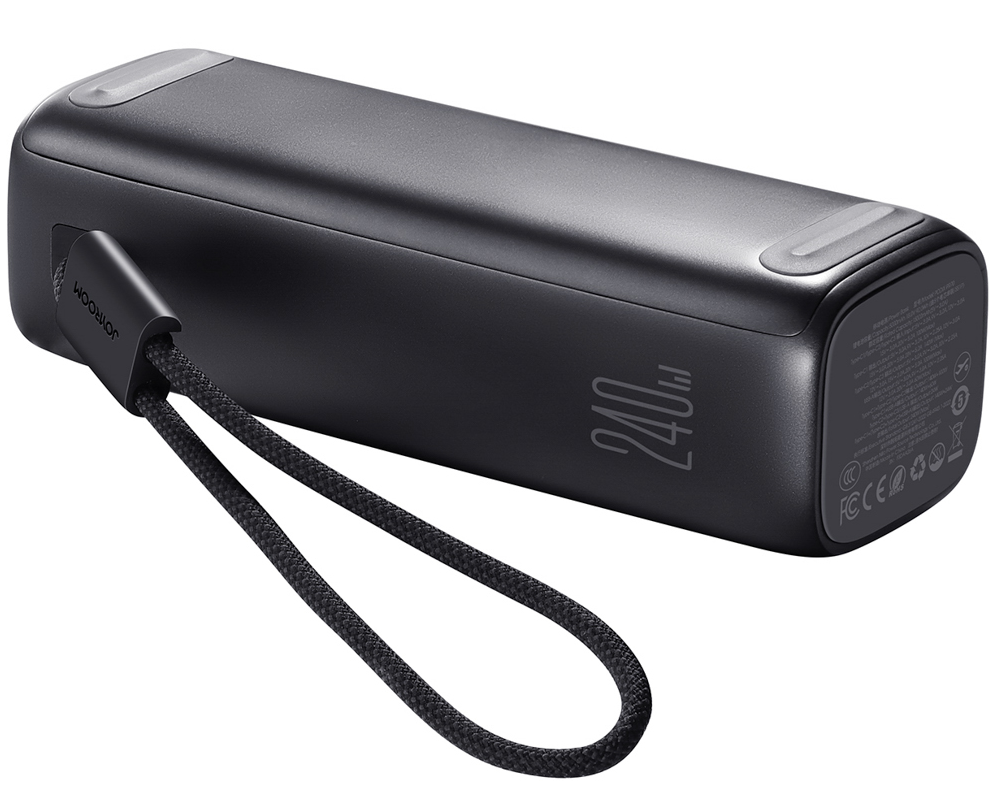 Външна батерия Joyroom PODIX PR70, 25000mAh, 240W, QC + PD, 1 x USB-A - 3 x USB-C, черна