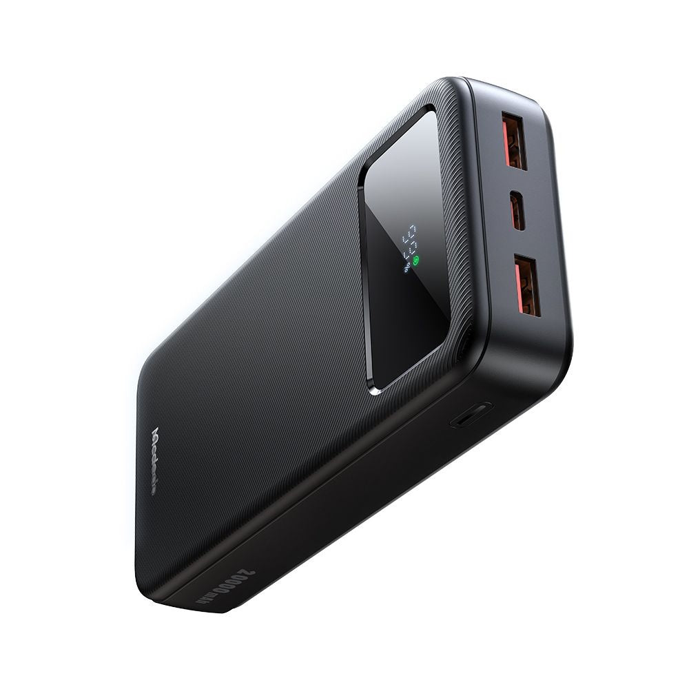 Външна батерия McDodo MC-4230, 20000mAh, 22.5W, QC + PD, 2 x USB-A - 1 x USB-C, Черна