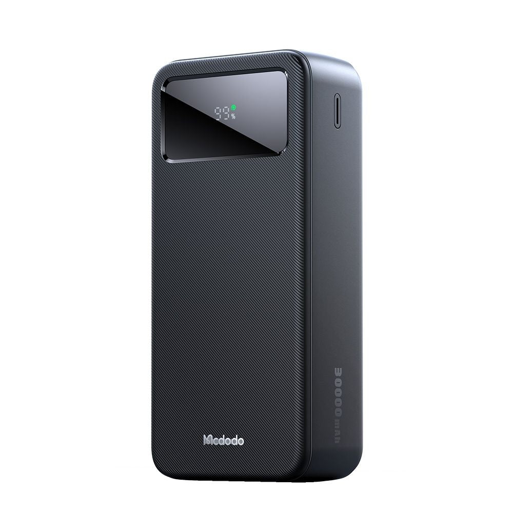 Външна батерия McDodo MC-4240, 30000mAh, 22.5W, QC + PD, 2 x USB-A - 1 x USB-C, Черна