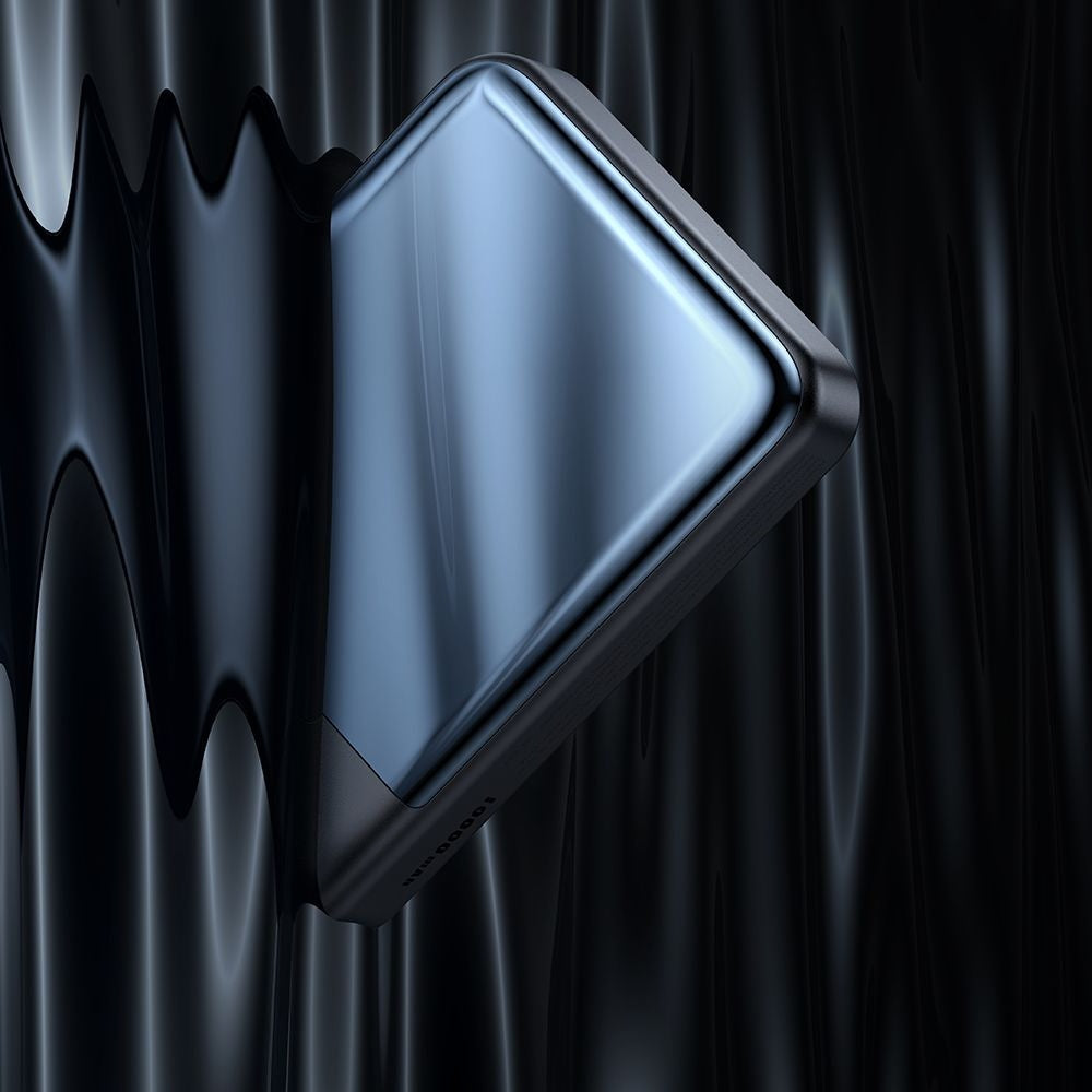 Външна батерия Wireless McDodo MC-5931 Ambilight, 10000mAh, 30W, PD + FQI, 1 x QI - 1 x USB-C, Черна