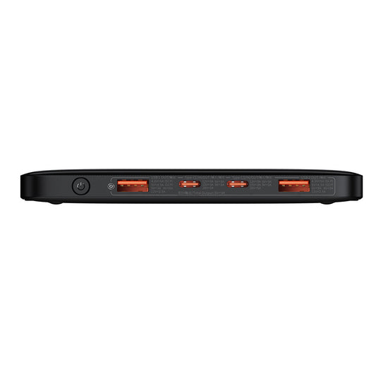 Baseus Blade Ultrathin външна батерия, 20000mAh, 100W, QC + PD, 2 x USB-A - 2 x USB-C, черна PPBL000201 PPBL000201