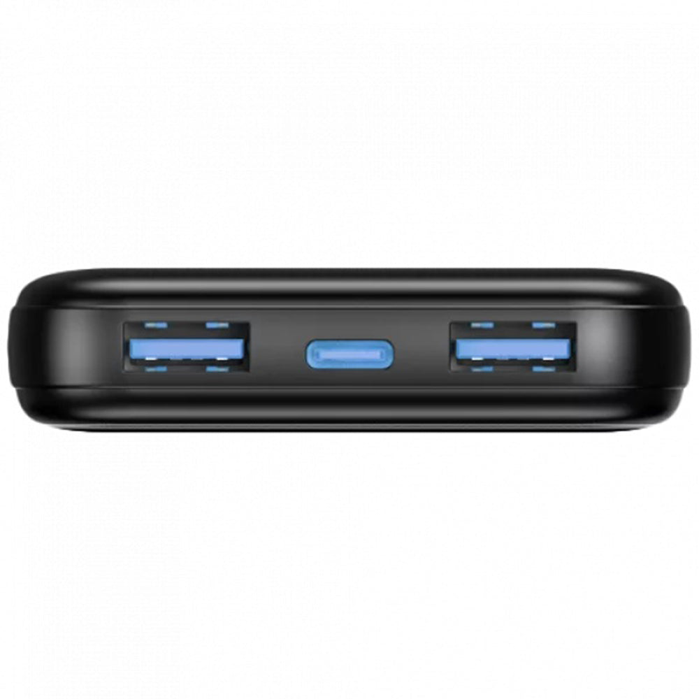 Външна батерия Proove Illuminator 2, 10000mAh, 22.5W, QC + PD, 2 x USB-A - 1 x USB-C, Черна PBIP10212201