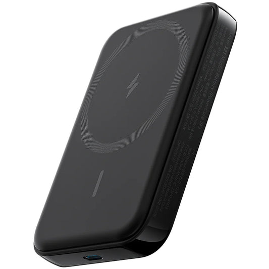 Безжична външна батерия Anker 321 MagGo, 5000 mAh, 7,5 W, 1 x IQ, черна A1616G11