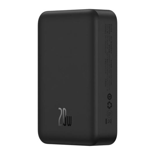 Безжична външна батерия Baseus EnerFill FM41, 20000mAh, 20W, PD - FQI, 1 x QI - 1 x USB-C, Черна E0027U00