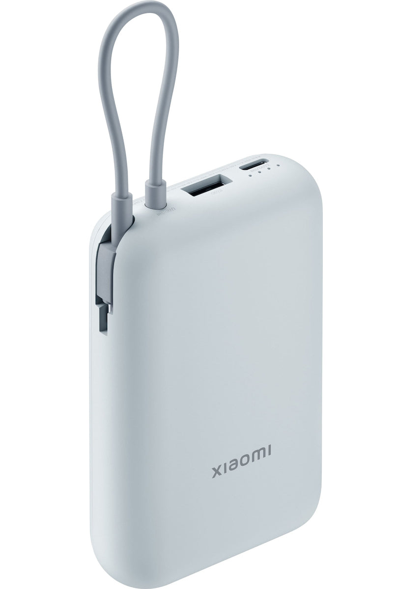 Външна батерия Xiaomi Pocket Edition Pro, 10000mAh, 33W, QC + PD, 1 x USB-A - 1 x USB-C, Синя BHR9073GL