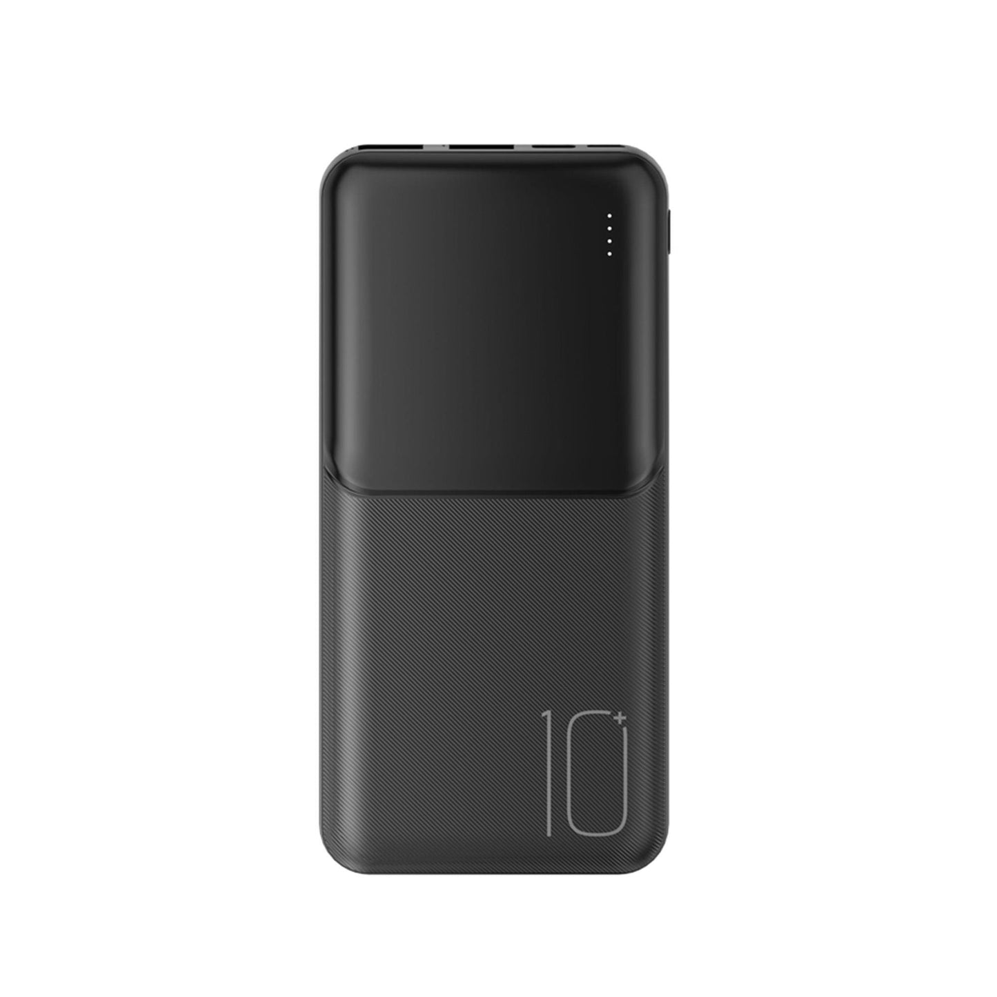 Външна батерия XO Design PR251, 10000mAh, 10W, 2 x USB-A, Черна