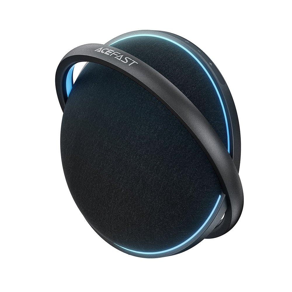 Bluetooth колонка Acefast K5 Pro, 100W, RGB, Водоустойчива, Черна