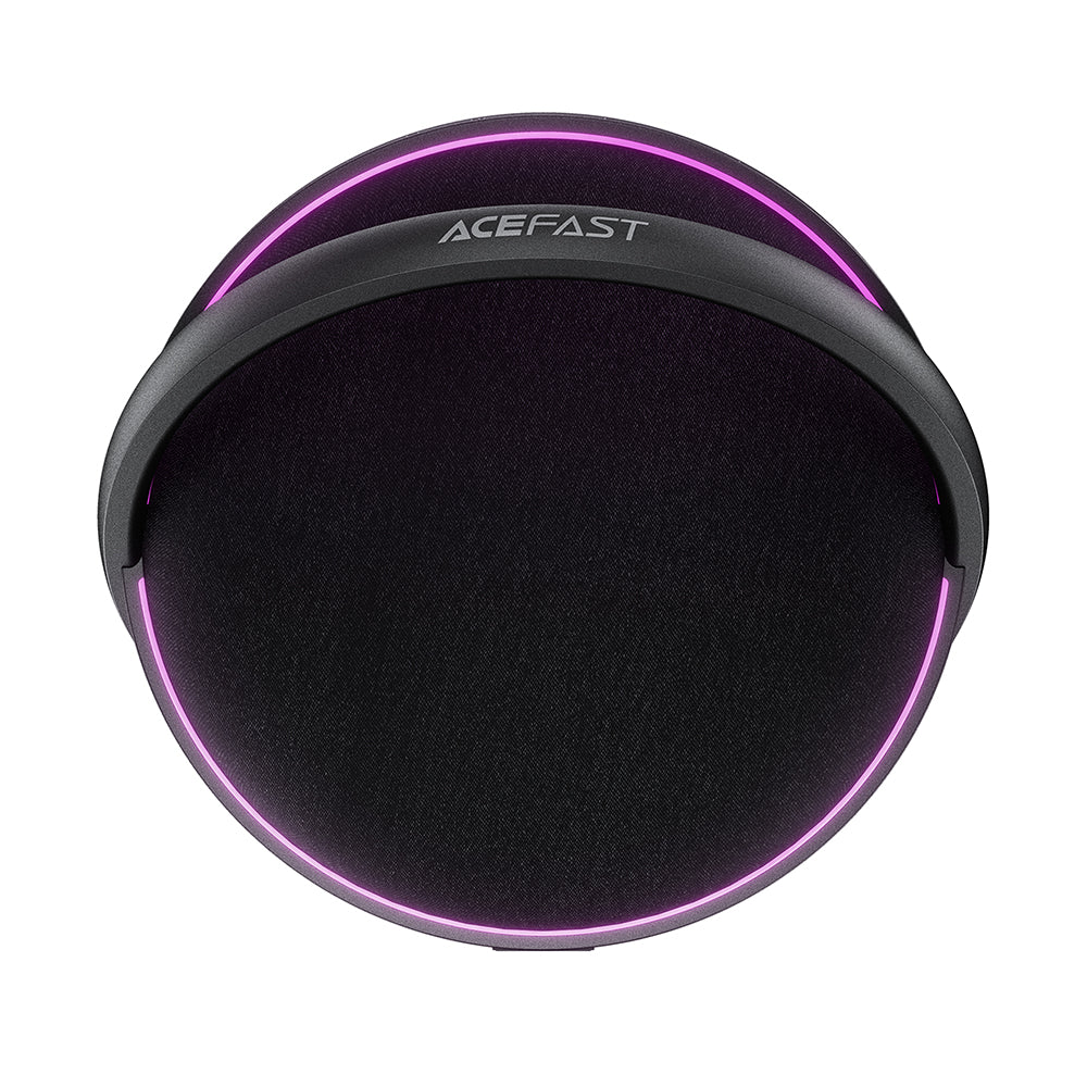 Bluetooth колонка Acefast K5 Pro, 100W, RGB, Водоустойчива, Черна
