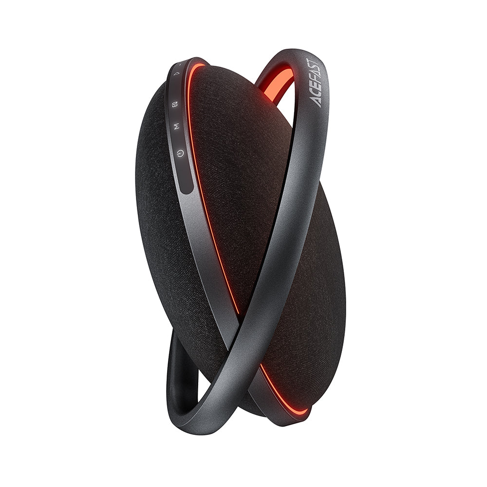 Bluetooth колонка Acefast K5 Pro, 100W, RGB, Водоустойчива, Черна