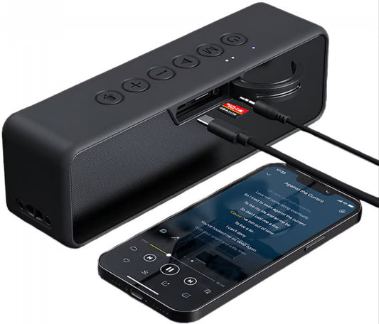 Bluetooth колонка BlitzWolf BW-WA4, 30W, TWS, водоустойчива, черна