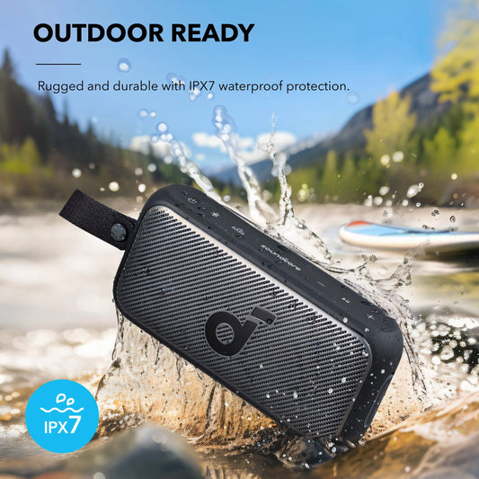 Преносим Bluetooth високоговорител Anker SoundCore Motion 300, 30W, TWS, водоустойчив, черен A313535011