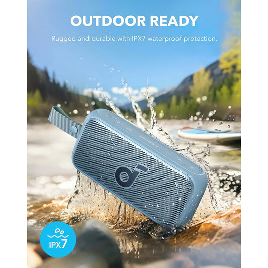 Bluetooth преносим високоговорител Anker SoundCore Motion 300, 30W, TWS, водоустойчив, син A3135031