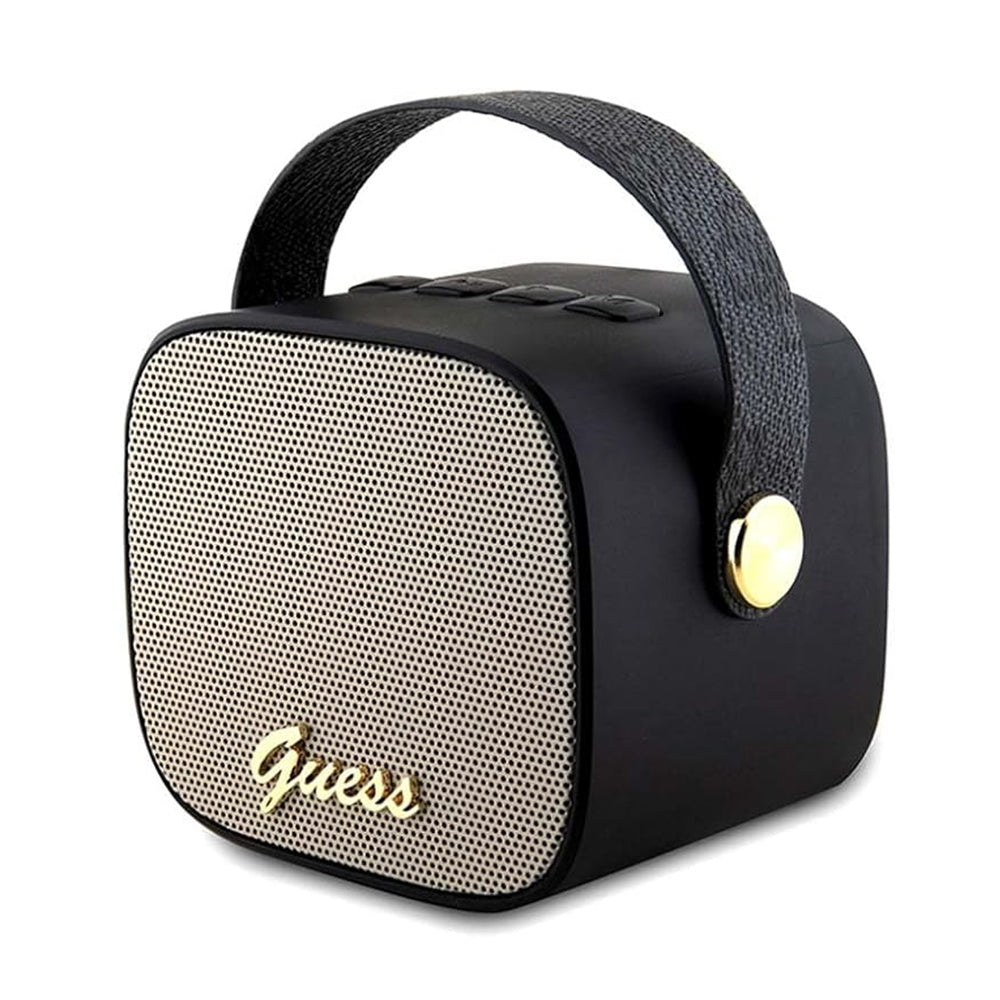 Портативна Bluetooth колонка Guess 4G Script Logo, 5W, Черна