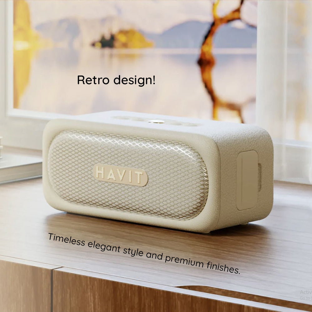 Bluetooth колонка HAVIT SK905BT, 20W, Водоустойчива, Черна