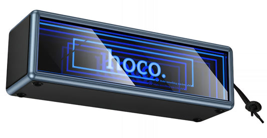 Преносима Bluetooth колонка HOCO HC40, 2 x 10W, TWS, RGB, Черна