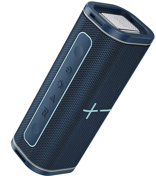 Преносима Bluetooth колонка HOCO HC51, 30W, TWS, RGB, Синя