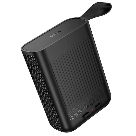 Портативна Bluetooth колонка HOCO HC34, 5W, TWS, Водоустойчива, Черна