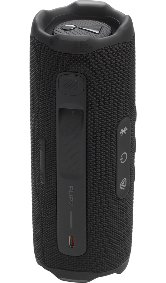 Преносима Bluetooth колонка JBL Flip 7, 35W, MultiPoint, водоустойчива, черна JBLFLIP7BLK