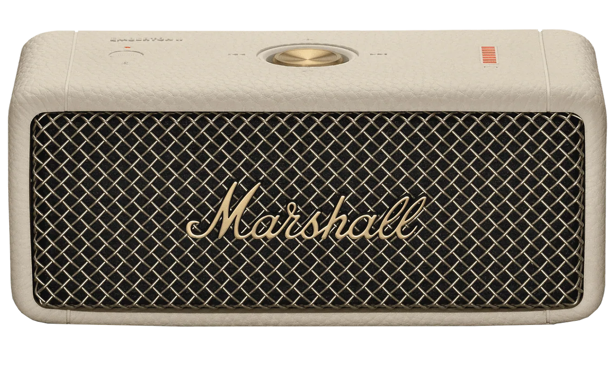 Преносима Bluetooth колонка Marshall Emberton II, 20W, Водоустойчива, Крем