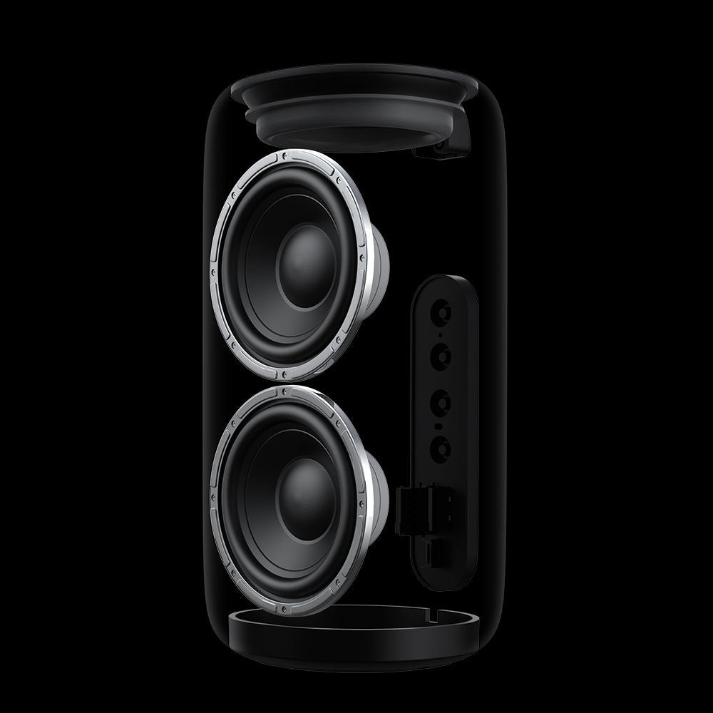 Портативна Bluetooth колонка McDodo BS-1410, 2 x 5W, RGB, Водоустойчива, Черна