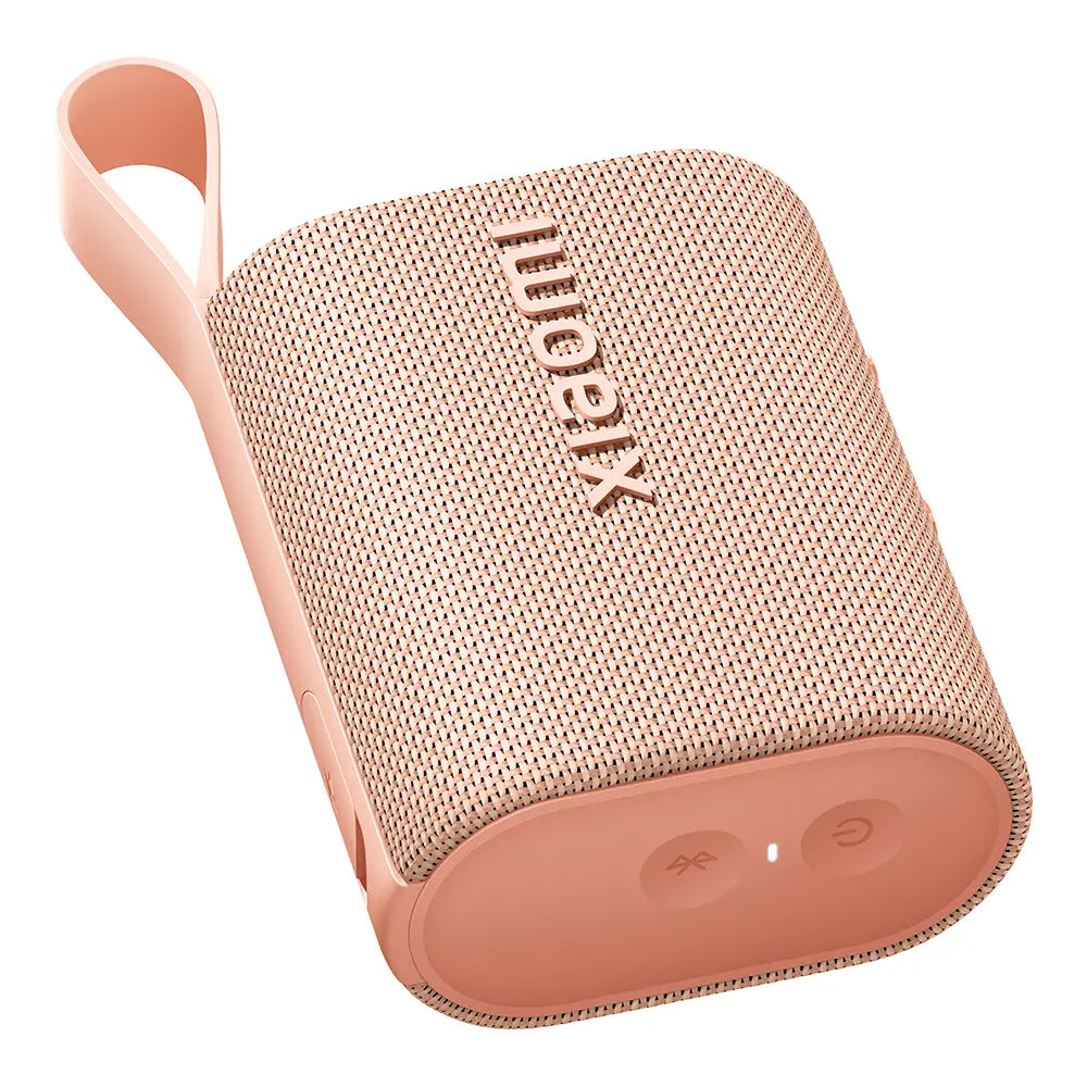 Преносима Bluetooth колонка Xiaomi Sound Pocket, 5W, Водоустойчива, Розова QBH4380GL