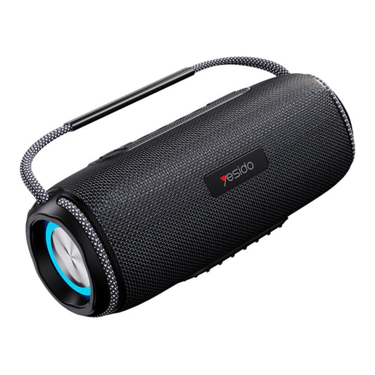 Портативна Bluetooth колонка Yesido YSW11, 40W, RGB, Водоустойчива, Черна