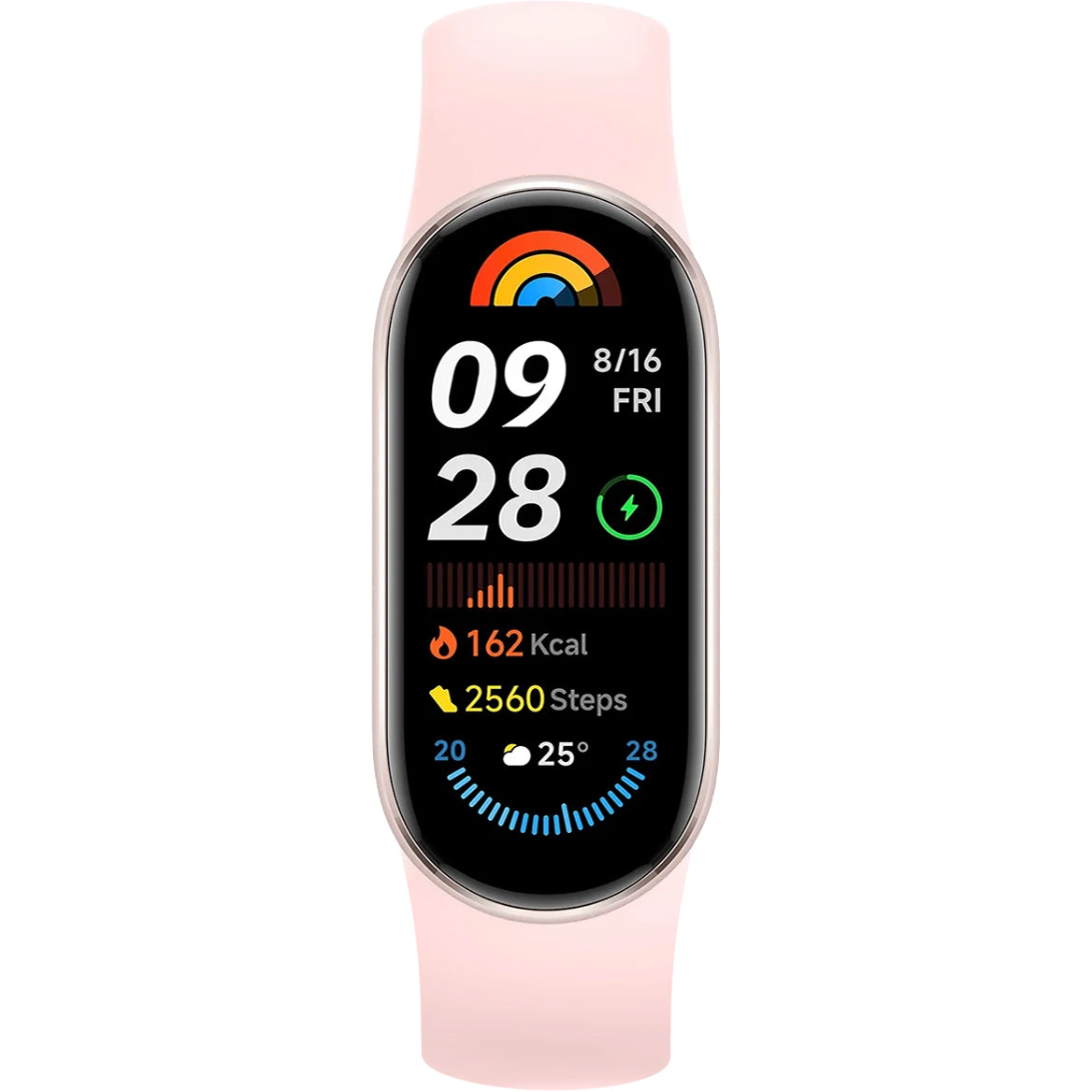 Фитнес гривна Xiaomi Mi Smart Band 9, Розова BHR8345GL