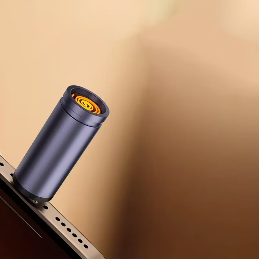 Електрическа запалка Techsuit SmokeX ML1, USB-C, Сивa