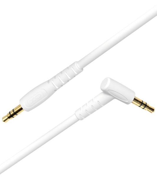Аудио кабел 3.5mm - 3.5mm XO Design NB-R272, 1m, Бял