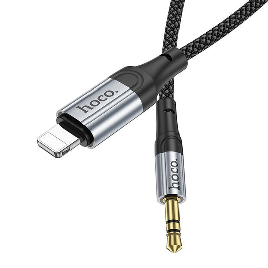 Lightning Audio Cable - 3.5mm HOCO UPA26, 1m, Black