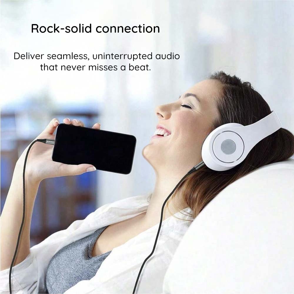 Аудио кабел Lightning - 3.5mm Techsuit AC17 NexaSound, 1m, Сив