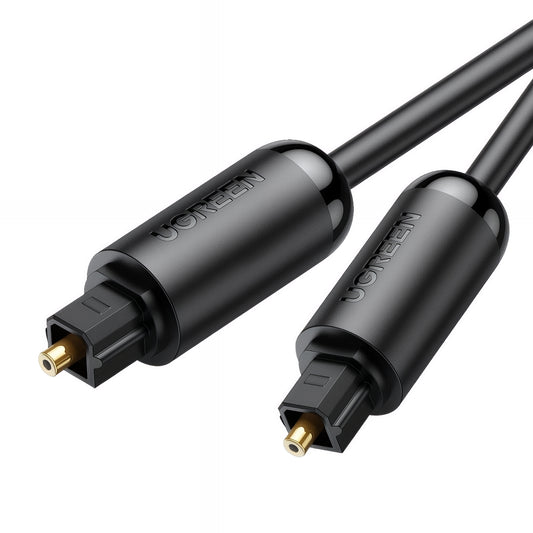 Оптичен аудио кабел UGREEN AV122, Toslink / SPDIF, 1.5m, Черен