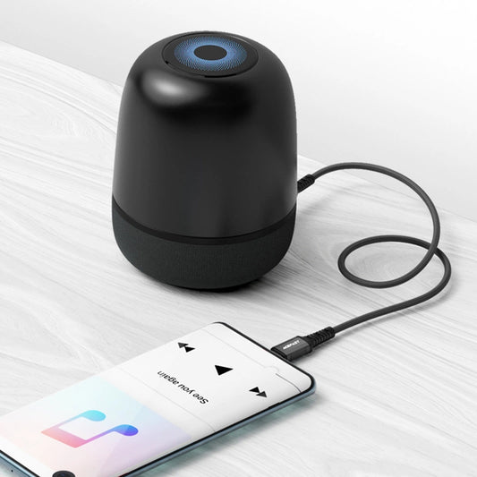 Аудио кабел USB-C - 3.5mm Acefast C1-08, 1.2m, Черен