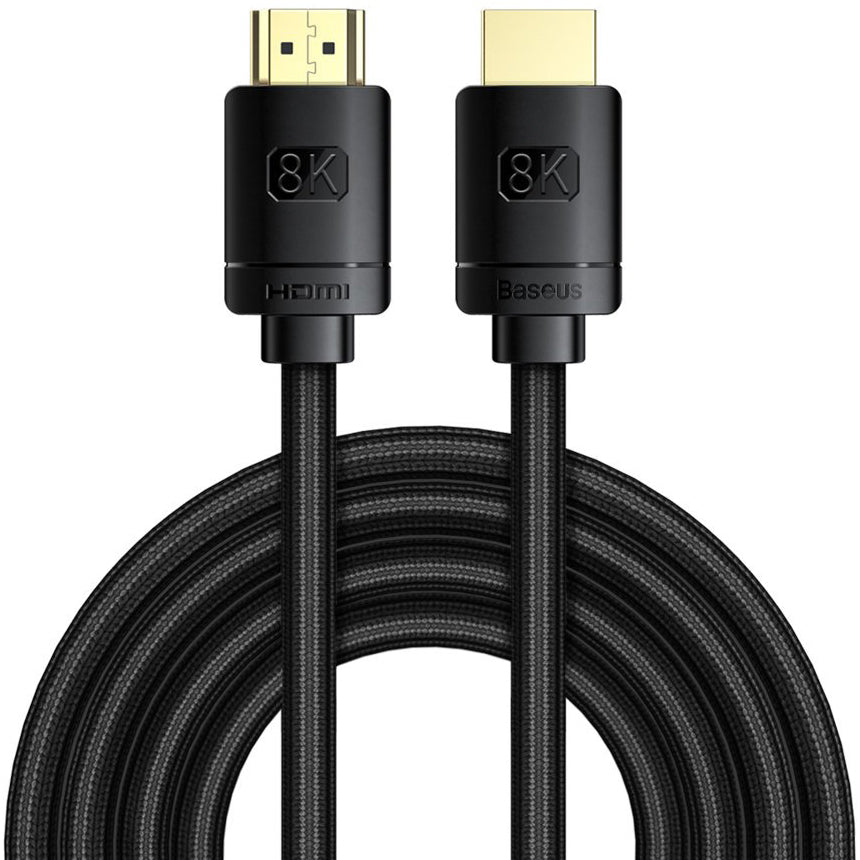 Видео кабел Baseus High Definition Series, HDMI - HDMI, 8K, 3m, Черен CAKGQ-L01