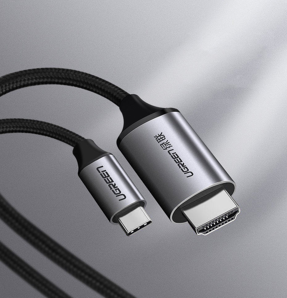 Аудио и видео кабел USB-C - HDMI UGREEN MM142, 1.5m, Черен