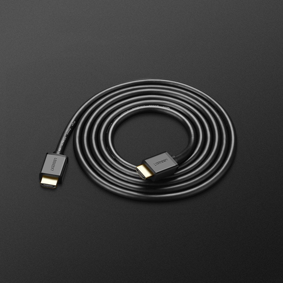 Видео кабел UGREEN HD104, HDMI - HDMI, 4K, 3m, Черен