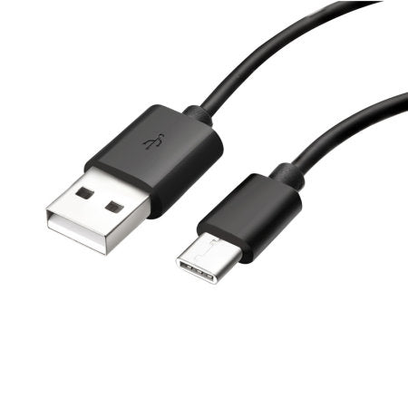 Кабел за данни и зареждане USB-A - USB-C Samsung DG970BBE, 25W, 1.5m, Черен GP-TOU021RFABW