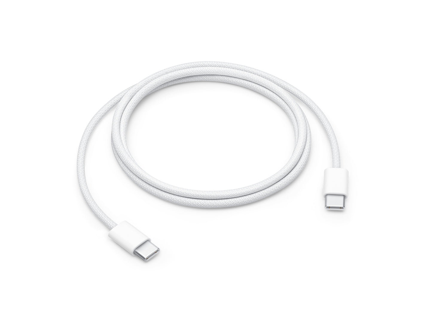 Кабел за данни и зареждане USB-C - USB-C Apple, 96W, 1m, Бял, Swap MQKJ3AM/A