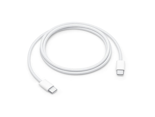 Кабел за данни и зареждане USB-C - USB-C Apple, 96W, 1m, Бял, Swap MQKJ3AM/A