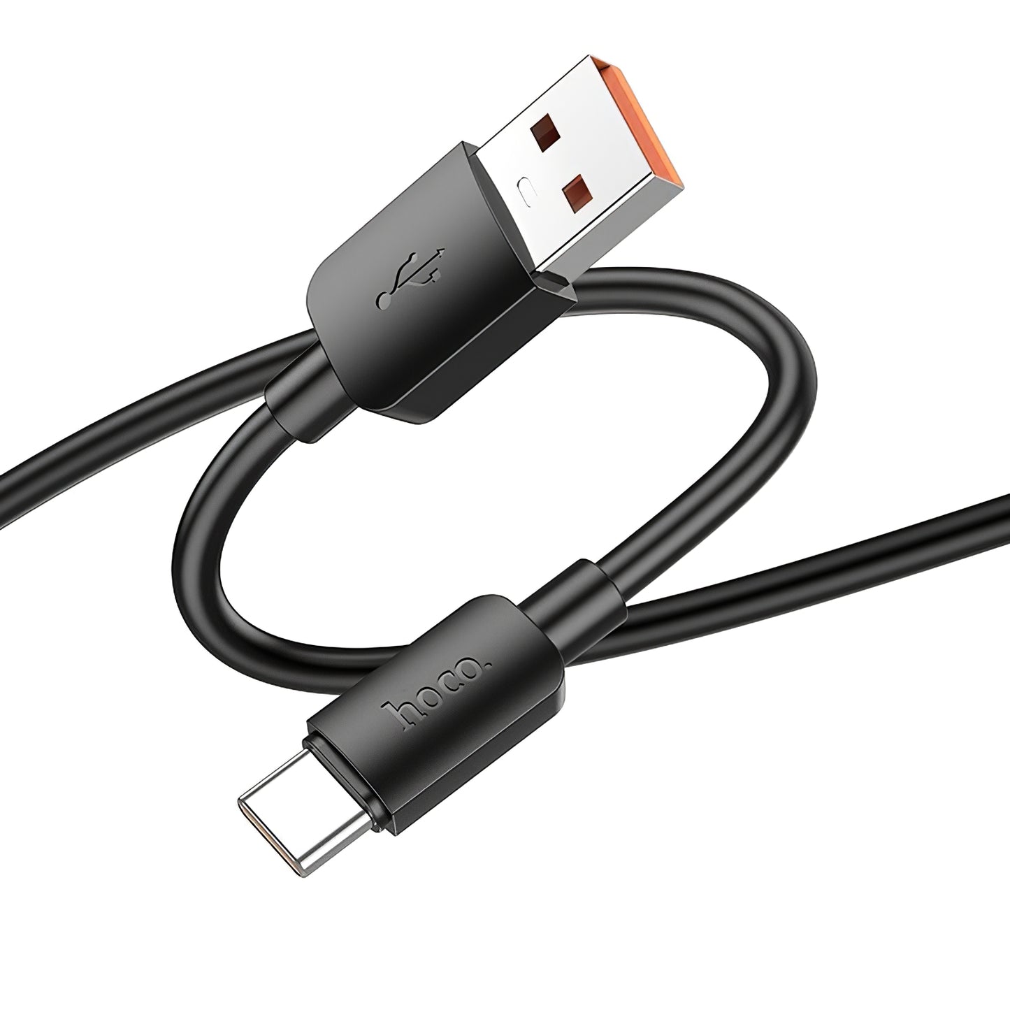 Кабел за данни и зареждане USB-A - USB-C HOCO X96, 100W, 1 м, черен
