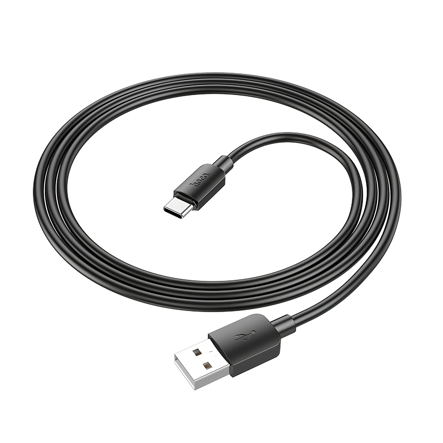 Кабел за данни и зареждане USB-A - USB-C HOCO X96, 27W, 1m, Черен