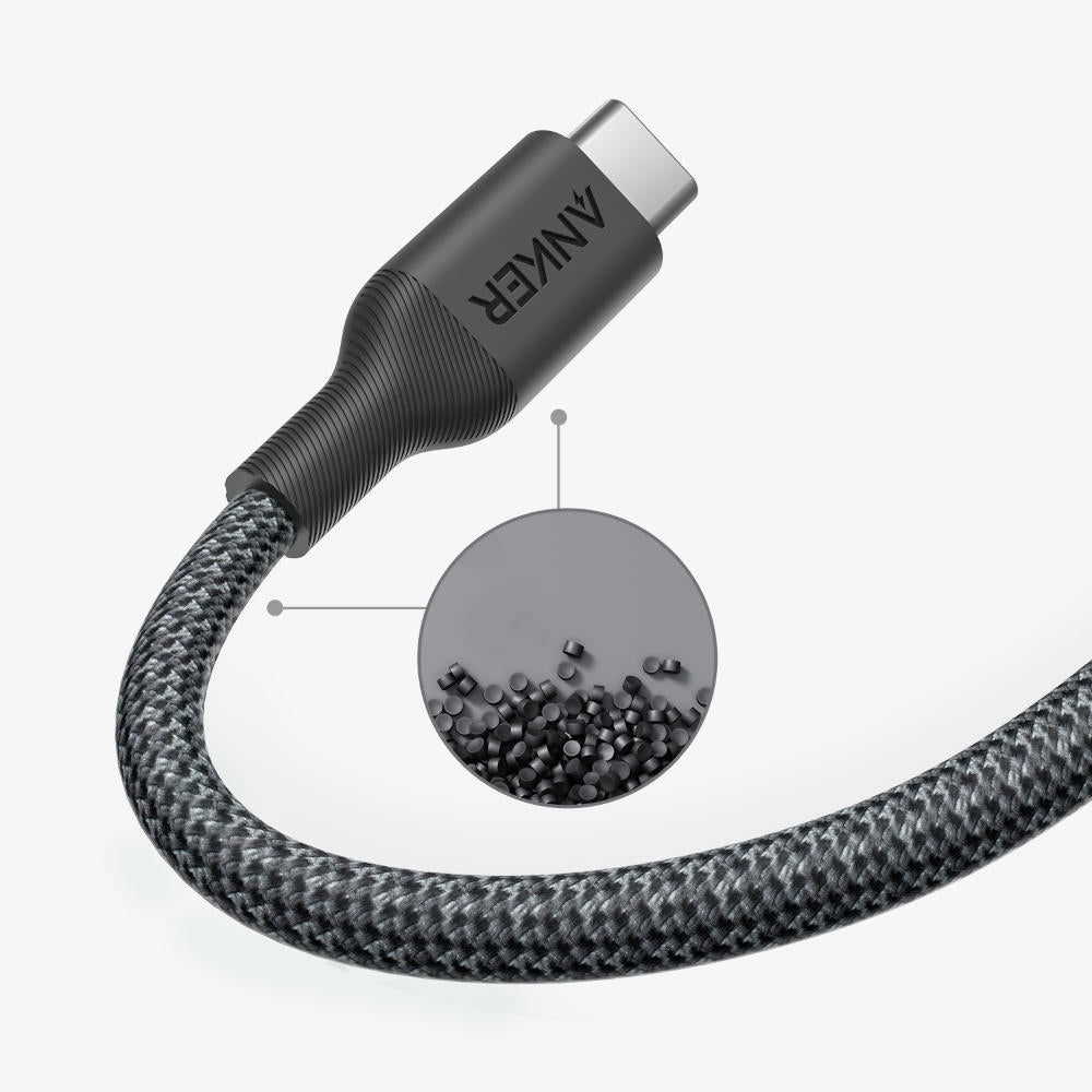 USB-C Data and Charging Cable - USB-C Anker 544, 140W, 1.8m, Black A80F6H11