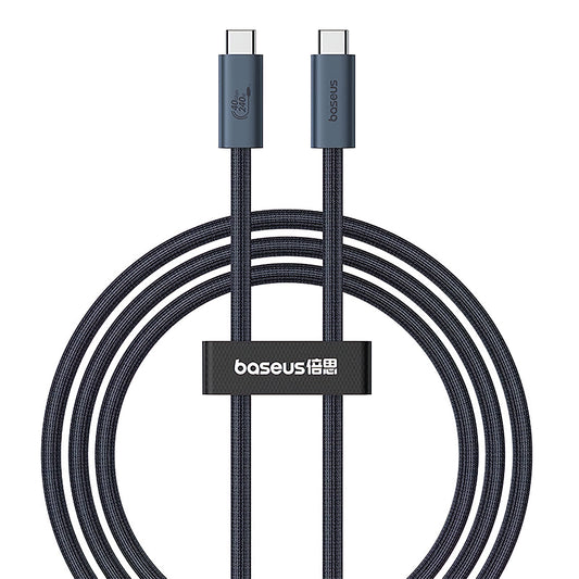 Кабел за данни и зареждане USB-C - USB-C Baseus Flash Series II, 240W, 1m, Черен P10311803111-00